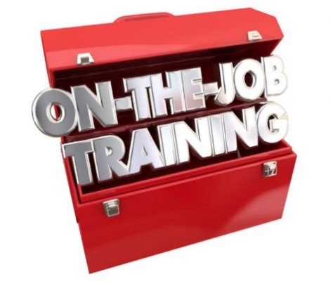 On The Job Training Ojt Evaluation