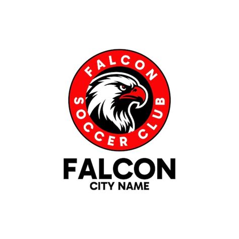 Premium Vector Falcon Soccer Team Logo Design