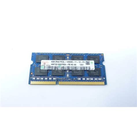 Hynix HMT351S6EFR8A PB 4GB 1600MHz RAM Memory PC3L 12800S DDR3 1600