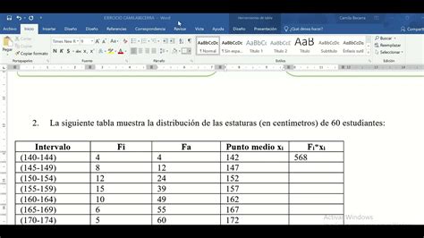 TABLA DE FRECUENCIAS AGRUPADAS YouTube