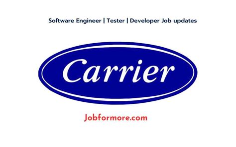 Carrier Off Campus Drive 2025 Hiring Software Engineer Intern Jobformore