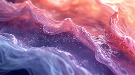 A Wave Of Gelatinous M Rippling And Pulsating As If Alive And Breathing