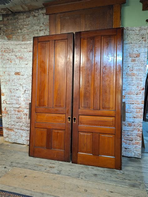Antique Double Pocket Doors Pair Of Antique French Pocket Doors