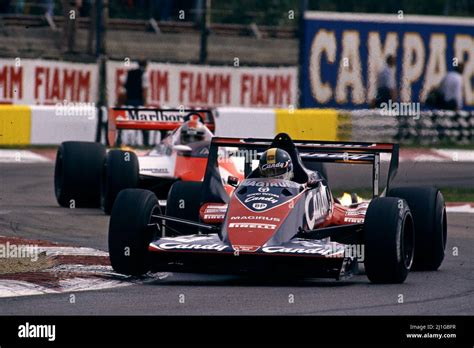 Derek Warwick GBR Toleman TG 183B Hart Stock Photo Alamy