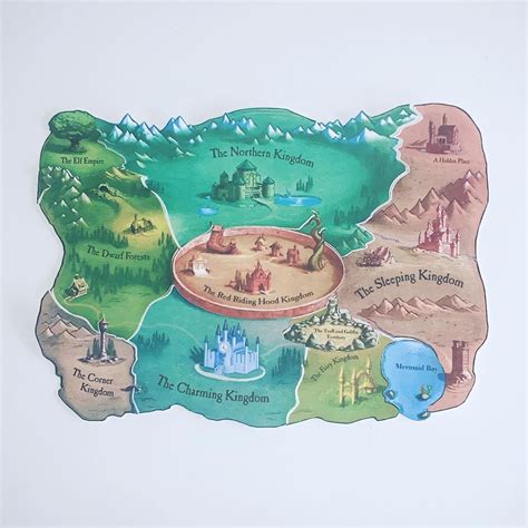 land  stories map puzzle follow  clues
