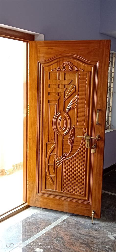 Wooden Single Door Design