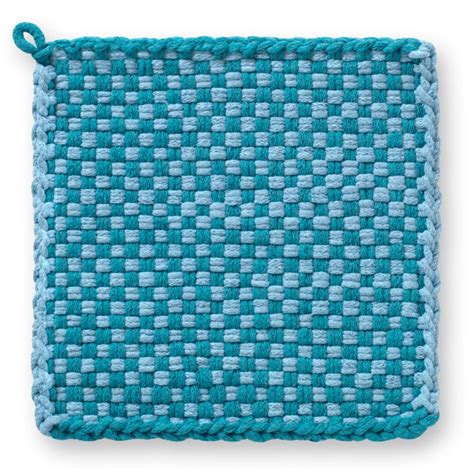 Pastel Sky Pot Holder Hot Pad Kitchen Ware Handcrafted Potholder Cotton Potholder Cotton