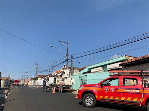 Rompimento De Cabo De Alta Tens O Deixa Parte Do Cubat O E Jd Raquel