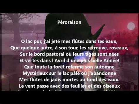 P Roraison Henri De R Gnier Lu Par Yvon Jean Youtube