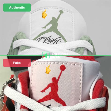 Fake Vs Real Jordan Logo How To Tell If Jordan 6s Are Fake