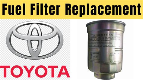 Toyota 1kz Te Diesel Fuel Filter Change Prado Rusted On Filter Youtube