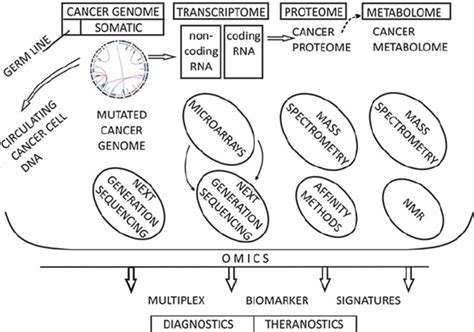 Outline Of Main Omics Technologies Used For Tumor Biomarker Discovery