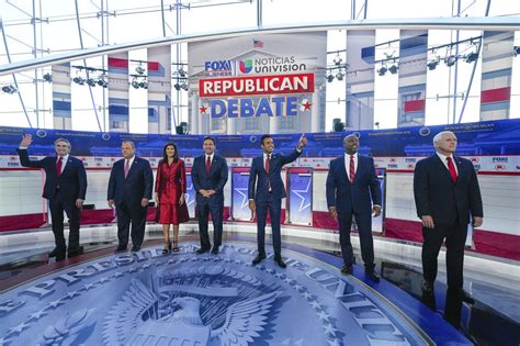 3rd GOP Debate Is Set For Nov 8 In Miami With The Strictest