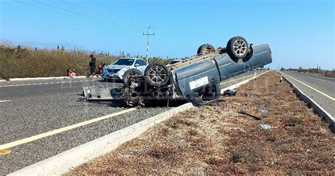 Varios Lesionados Saldo De Aparatoso Choque Vehicular Al Sur De La