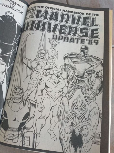 Essential Official Handbook Of The Marvel Universe Update 89 1