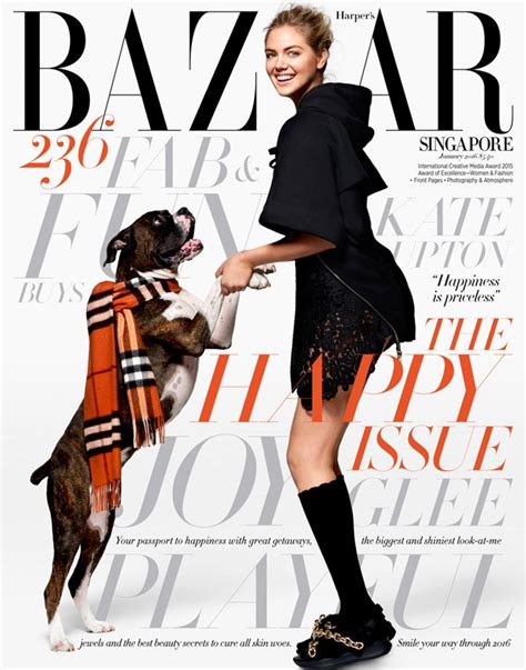 Kate Upton For Harpers Bazaar Singapore By Yu Tsai