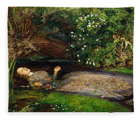 The Painting Of Ophelia In The Water