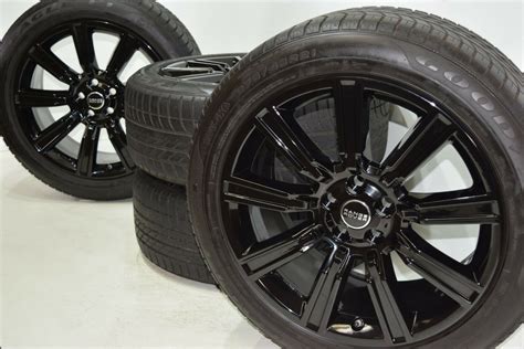 21 Range Rover Black Autobiography 9001 Factory OEM Rims Wheels SPORT