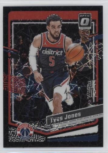 2023 24 Panini Donruss Optic Black Velocity Prizm 39 Tyus Jones 182