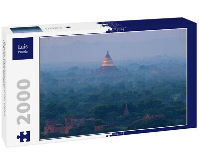 Lais Puzzle Bagan Myanmar Land Der Vielen Pagoden Am Morgen 2 000