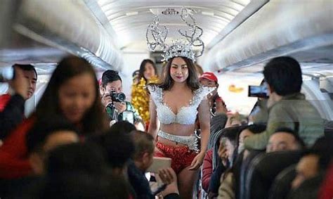 Budget Airline Vietjet Sparks Outrage For Hiring Bikini Clad Flight Attendants To Join Football