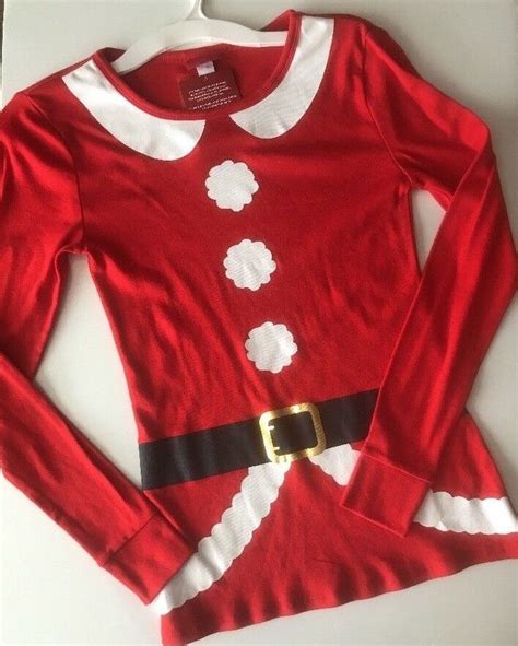 Wondershop Womens Red Santa Claus Suit Christmas Pajamas Pjs Set