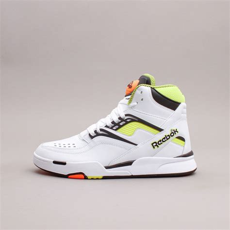 Reebok Classic Pump TZ Twilight Zone White Black Yellow Basketball New