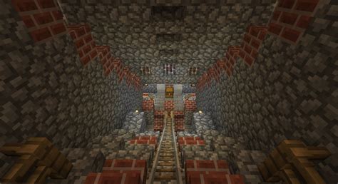 The Mine Huge Restored Mineshaft Minecraft Map