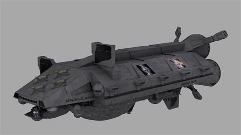 Aegis Warship 3d Model