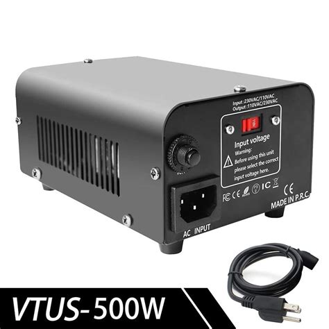 Yinleader 500w Voltage Transformer Power Converter 220v To 110v 110v To 220v Ebay