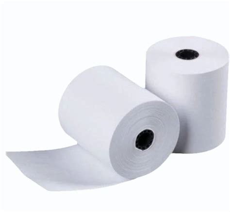 Wood Pulp Custom Printed Rolling Receipt POS Paper Roll With Thermal