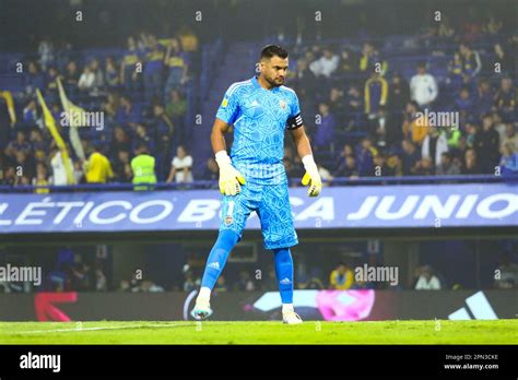 Buenos Aires 15th Apr 2023 Sergio Romero Of Boca Juniors During A