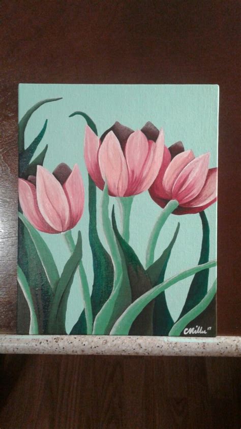 Acrylic Paintings For Mothers Day