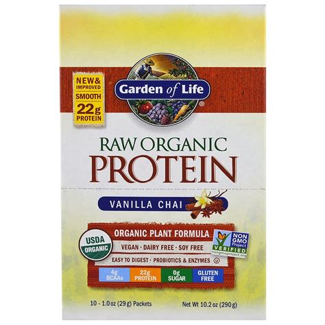 Garden Of Life RAW Organic Protein Organic Plant Formula Vanilla