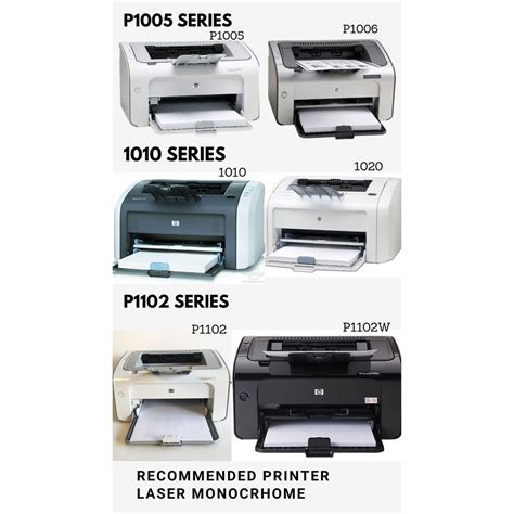 Jual Printer Hp Laserjet P1005 P1006 P1010 P1020 P1102 P1102w Shopee