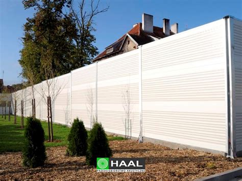 Ekrany akustyczne – P. A. HAAL – Ochrona przed hałasem