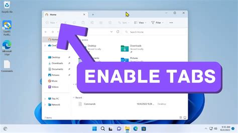 Enable Tabs In File Explorer Windows 11 22h2 File Explorer Tabs