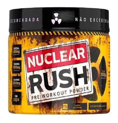 Pr Treino Nuclear Rush G Guaran Body Action Parcelamento Sem Juros