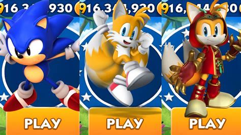 Sonic Dash Classic Sonic Vs Tails Vsdragonfire Tails Movie Sonic Vs