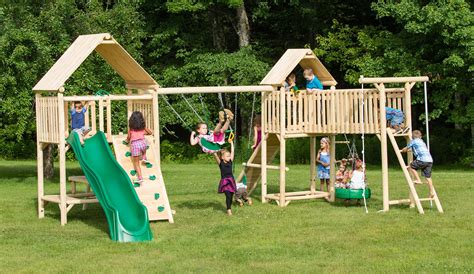 Play A Round Frontier Fort Cedar Playset Is Splinter Free Chemical