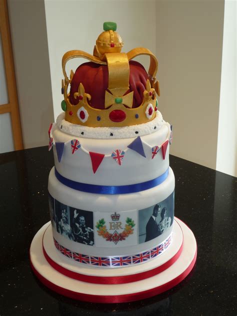 Queens Diamond Jubilee Cake Made For Our Village To Celebrate Queen