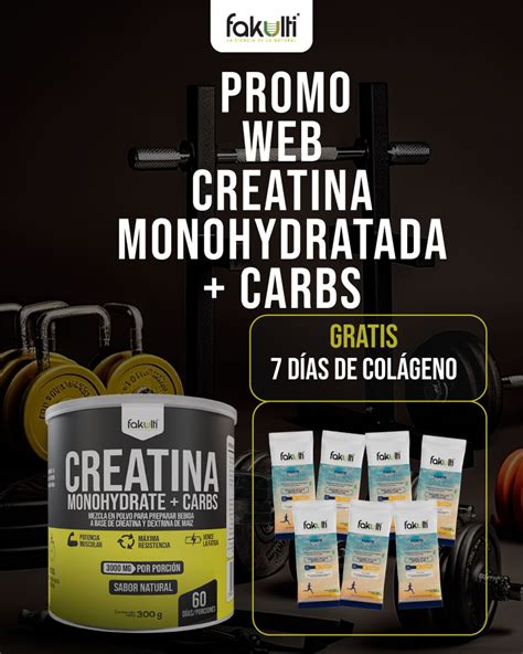 Creatina Monohidratada Carbs Fakulti