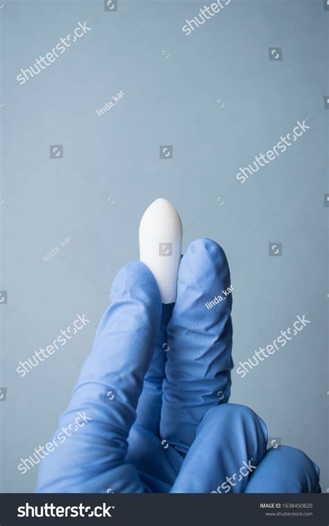 Hand Glove Holds Vaginal Rectal Anal Stock Photo Shutterstock