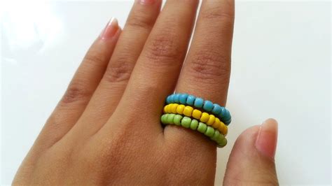 Create A Pretty Wire And Seed Bead Ring Diy Style Guidecentral