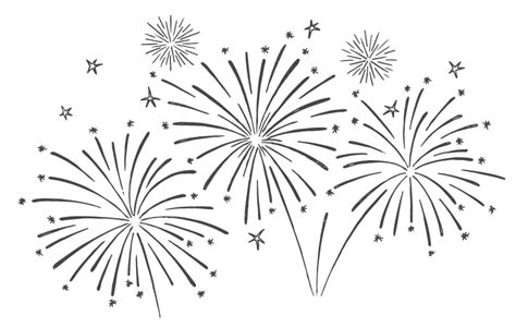 Fireworks Celebration PNG Pic