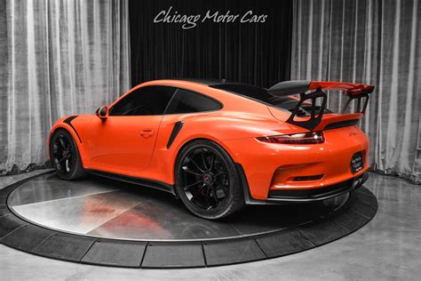 Used 2016 Porsche 911 GT3 RS LAVA ORANGE Full PPF DUNDON EXHAUST