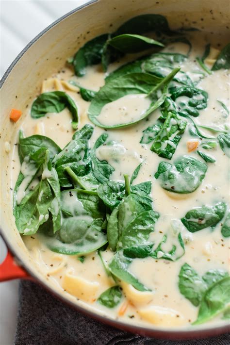 Creamy Tortellini Soup With Spinach The Sweetest Occasion