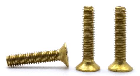 What are the advantages of brass phillips head screws?