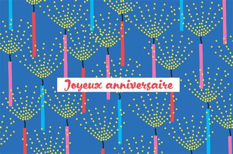 Carte anniversaire Cécile Drevon Anniversaire scintillant Editions