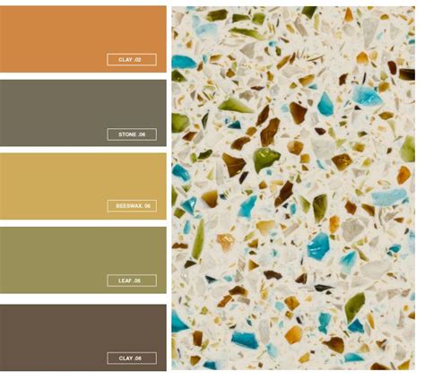 Color House Has The Perfect Paint For Geos Recycled Glass Surface In Rincon Recycled Glass